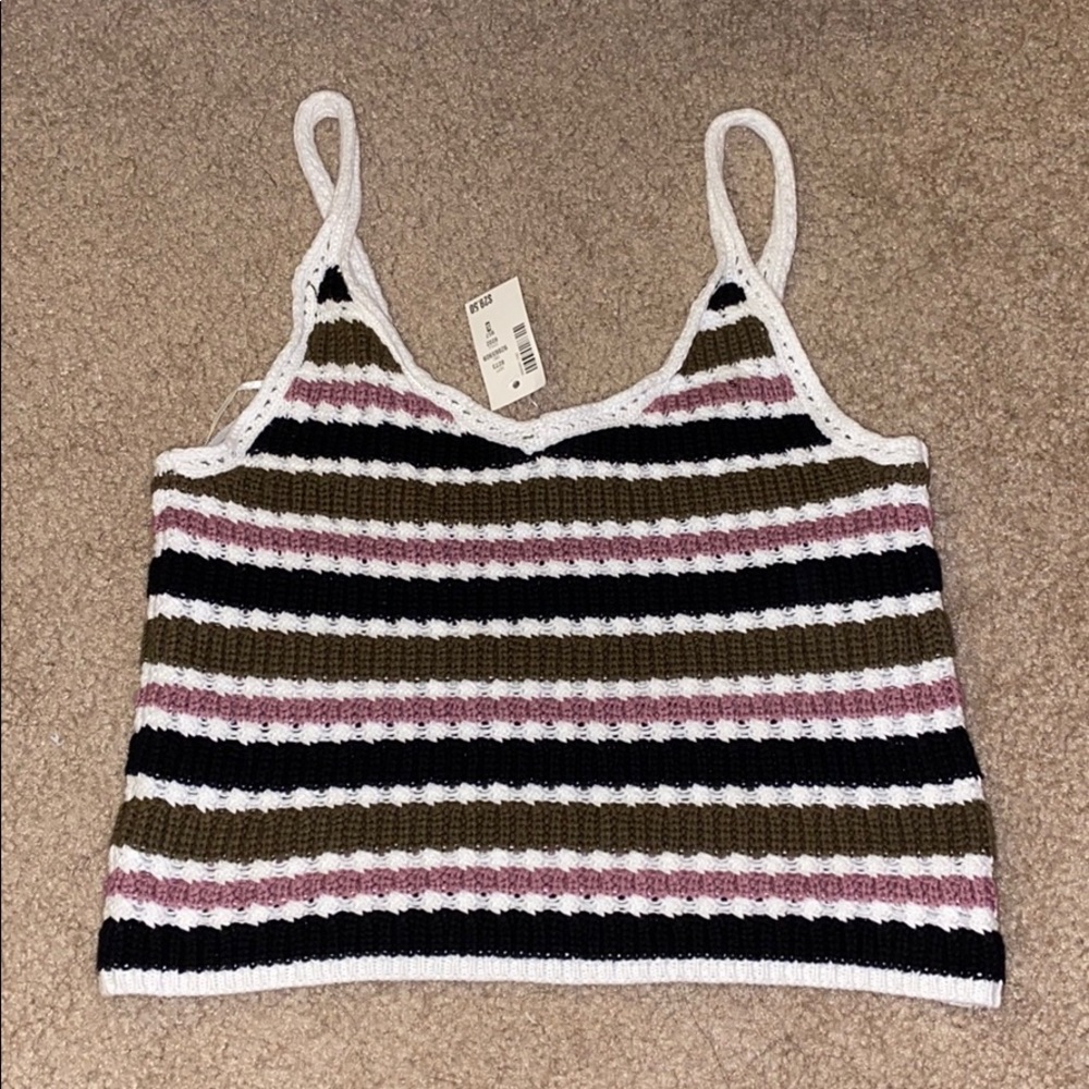 Knitted Crop Top